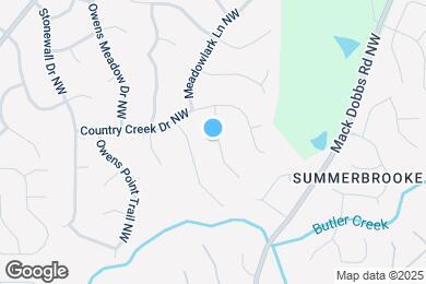 Map image of the property - 2744 Country Creek Way NW