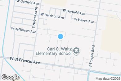 Map image of the property - 1409 S Michigan St