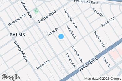 Map image of the property - 3646 Vinton Ave