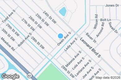 Map image of the property - 5107 25th St SW