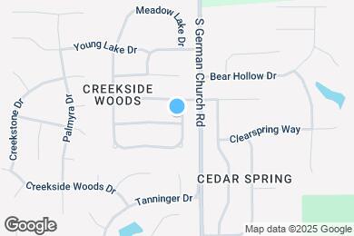 Map image of the property - 10920 Middlebrook Ln