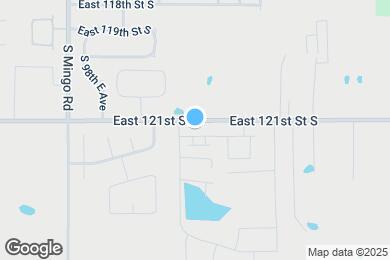Map image of the property - 10215 E 121st Pl S