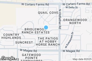 Map image of the property - 8181 N Brookshire Ct