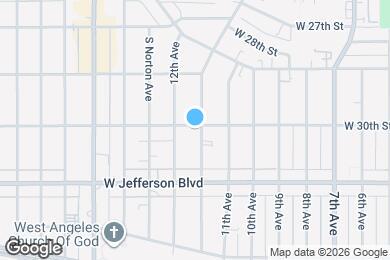 Map image of the property - 3001 Edgehill Dr