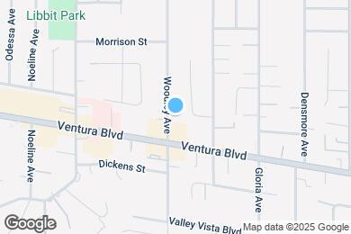 Map image of the property - 4800 Woodley Ave