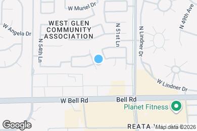 Map image of the property - 17183 N 53rd Ave