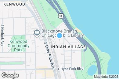 Map image of the property - 4922 S Cornell Ave