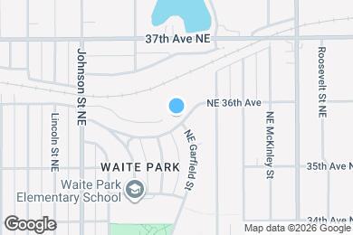 Map image of the property - 2001 NE 36th Ave