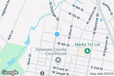 Map image of the property - 419 N Orange St