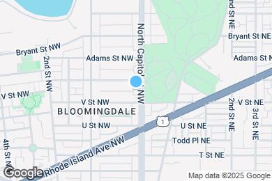Map image of the property - 2120 North Capitol St NW