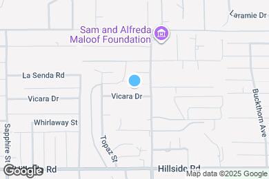 Map image of the property - 8654 Vicara Dr