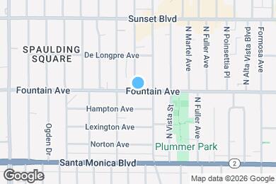Map image of the property - 7524 Fountain Ave