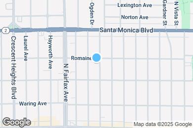 Map image of the property - 941 N Genesee Ave