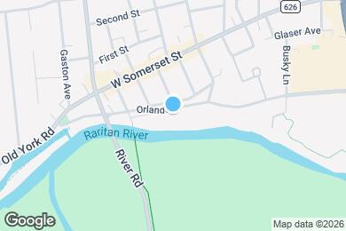 Map image of the property - Raritan Riverside