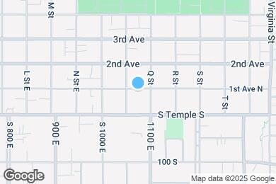 Map image of the property - 970 E 1st Ave