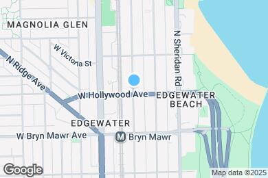 Map image of the property - 5708 N Winthrop Ave