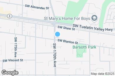 Map image of the property - Blanton Commons