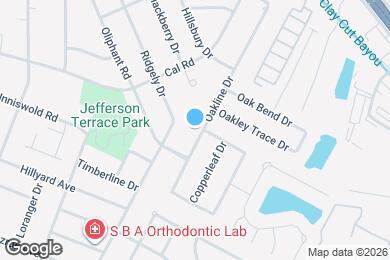 Map image of the property - 10417 Oakline Dr