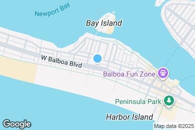 Map image of the property - 116 E Balboa Blvd