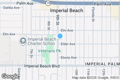 Map image of the property - 961 9th St