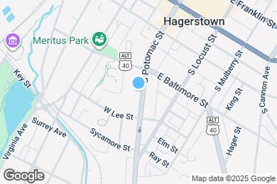 Map image of the property - 239 S Potomac St