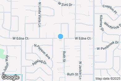 Map image of the property - 9375 W Edna St