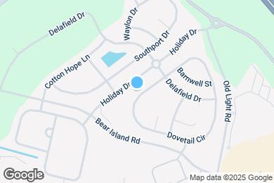 Map image of the property - 418 Dovetail Cir