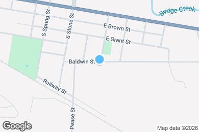 Map image of the property - 225 Baldwin St