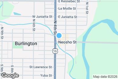 Map image of the property - 316-318 Neosho St