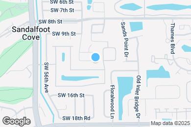 Map image of the property - 8758 SW 11th St