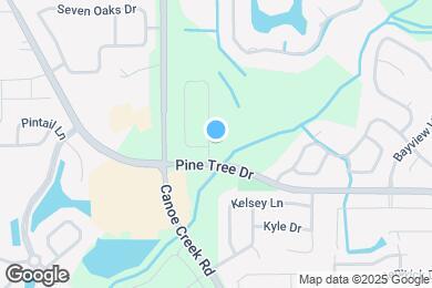 Map image of the property - 3205 Sawgrass Creek Cir