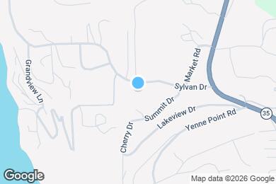 Map image of the property - 14583 Sylvan Dr