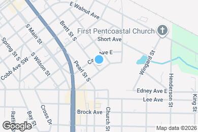 Map image of the property - 867 S Brett St