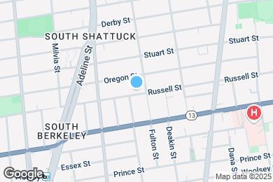 Map image of the property - 2149 Russell St