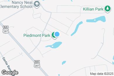Map image of the property - 1304 Piedmont Dr