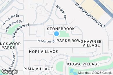 Map image of the property - 17818 N 144th Cir