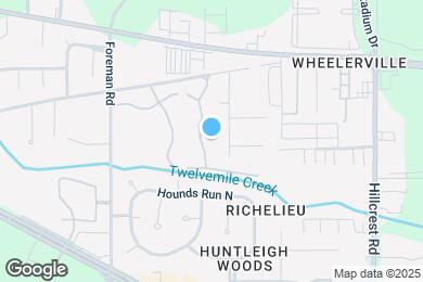 Map image of the property - 6701 Dickens Ferry Rd