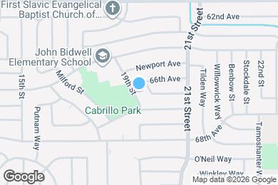 Map image of the property - 7347 19th St