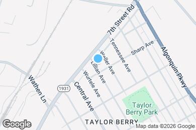 Map image of the property - 1443 Lillian Ave