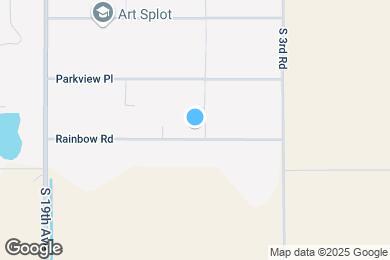 Map image of the property - 1501 Rainbow Rd