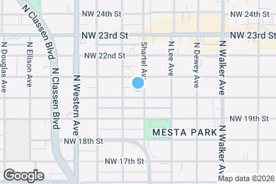 Map image of the property - 805 NW 20th St