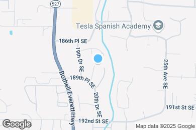 Map image of the property - 18805 20th Ave SE