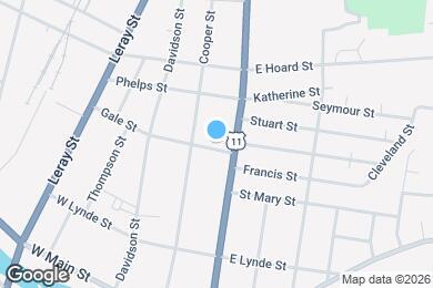 Map image of the property - 114 Gale St