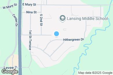 Map image of the property - 421 Hithergreen Dr