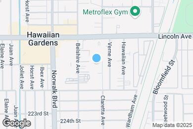 Map image of the property - Claretta Avenue Apartments