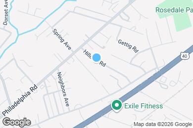 Map image of the property - 1231 Hilldale Rd