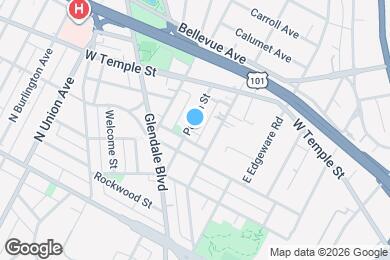 Map image of the property - Patton Towers