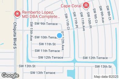 Map image of the property - 1206 SW 10th Terrace