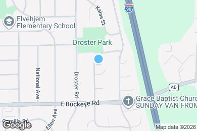 Map image of the property - 1617 Grafton Rd