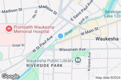 Map image of the property - The Waukesha Lofts